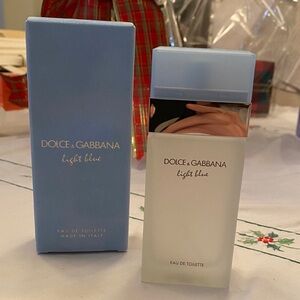Dolce & Gabbana Light Blue Eau de Toilette in Blue and Silver